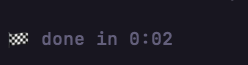 Completion summary