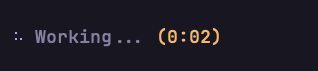 Working timer