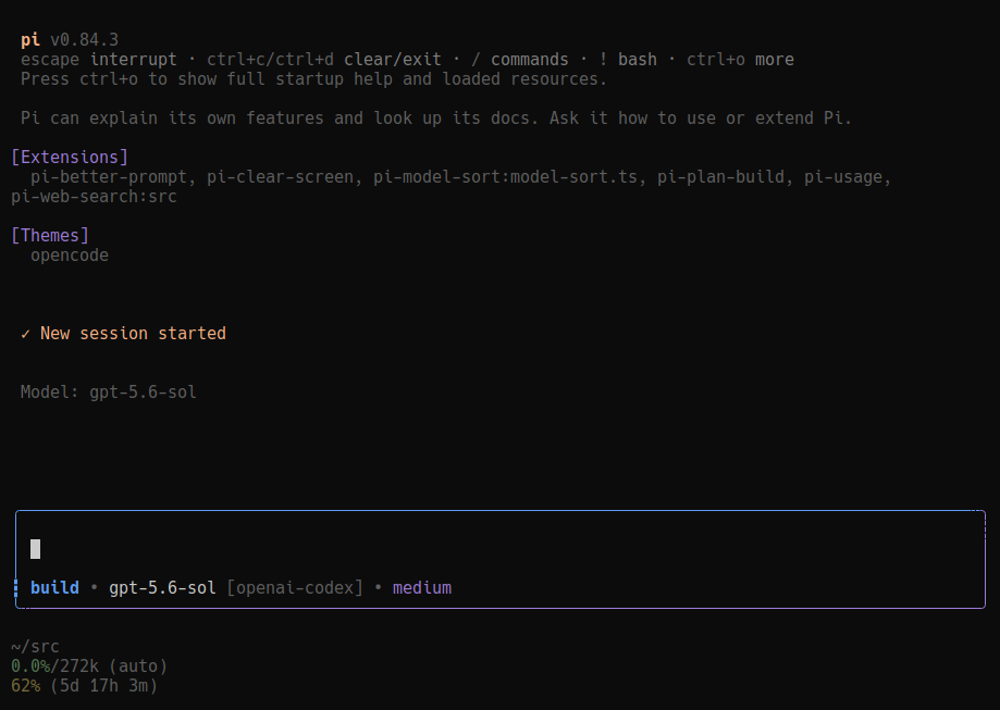 Pi Build mode composer