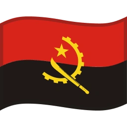 Flag: Angola Fluent 3D emoji