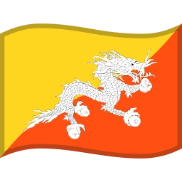 Flag: Bhutan Fluent 3D emoji