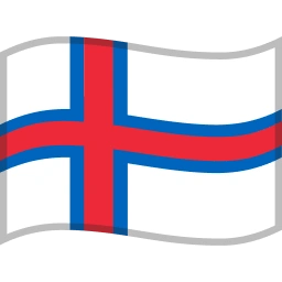 Flag: Faroe Islands Fluent 3D emoji