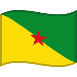 Flag: French Guiana Fluent 3D emoji