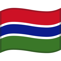 Flag: Gambia Fluent 3D emoji