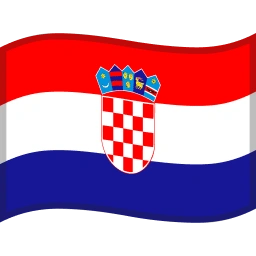 Flag: Croatia Fluent 3D emoji