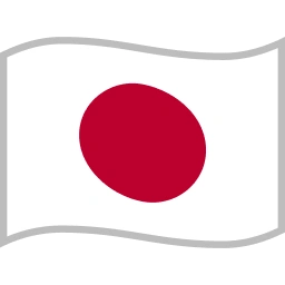 Bendera Jepang Fluent 3D emoji