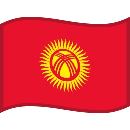 Flag: Kyrgyzstan Fluent 3D emoji