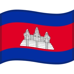 Flag: Cambodia Fluent 3D emoji