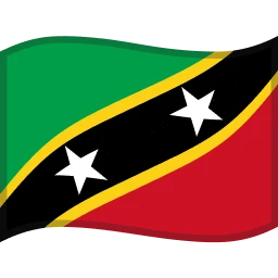 Flag: St. Kitts & Nevis Fluent 3D emoji