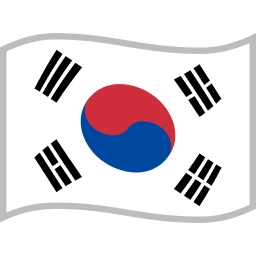 Flag: South Korea Fluent 3D emoji