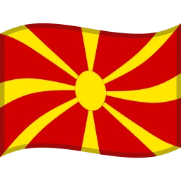Flag: North Macedonia Fluent 3D emoji