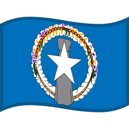 Flag: Northern Mariana Islands Fluent 3D emoji