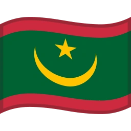 Flag: Mauritania Fluent 3D emoji