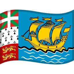Flag: St. Pierre & Miquelon Fluent 3D emoji