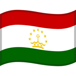 Flag: Tajikistan Fluent 3D emoji