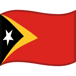 Flag: Timor-Leste Fluent 3D emoji