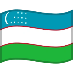 O'zbekiston bayrog'i Fluent 3D emoji