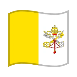 Flag: Vatican City Fluent 3D emoji