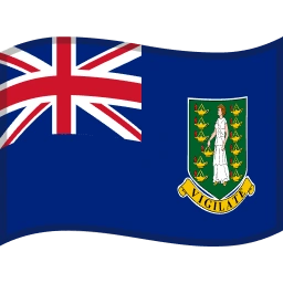 Flag: British Virgin Islands Fluent 3D emoji