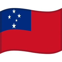 Flag: Samoa Fluent 3D emoji