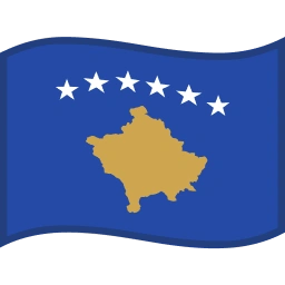 Flag: Kosovo Fluent 3D emoji