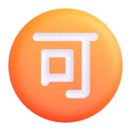 Japanese “acceptable” button Fluent 3D emoji