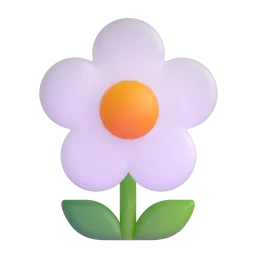 Blossom Fluent 3D emoji