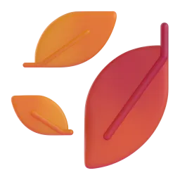 Fallen Leaf Fluent 3D emoji