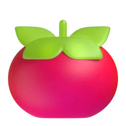 Tomato Fluent 3D emoji
