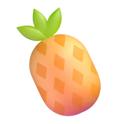 Ananas Fluent 3D emoji