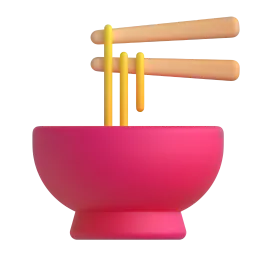 Steam Bowl Fluent 3D emoji