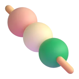 Brochette de bonbons Fluent 3D emoji