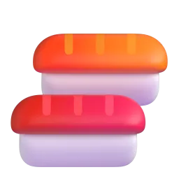 Sushi Fluent 3D emoji