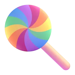 Lollipop Fluent 3D emoji