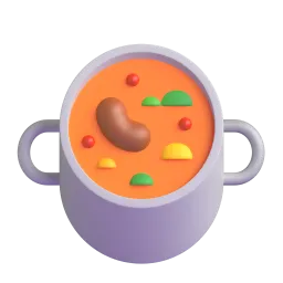 Pot of Food Fluent 3D emoji