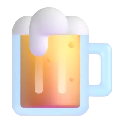 Beer Mug Fluent 3D emoji