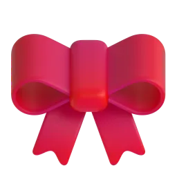Ribbon Fluent 3D emoji