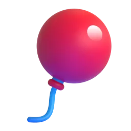 Balloon Fluent 3D emoji