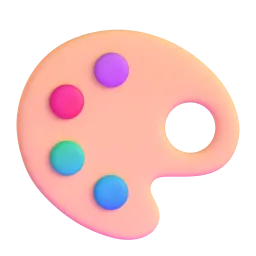पेंटिंग Fluent 3D emoji