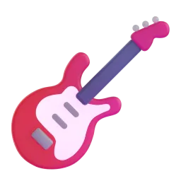 Guitar Fluent 3D emoji