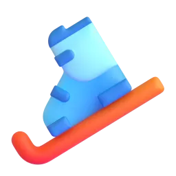 Skî Fluent 3D emoji
