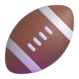 American Football Fluent 3D emoji