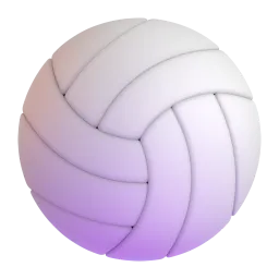 Volleyball Fluent 3D emoji