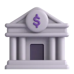 Bank Fluent 3D emoji