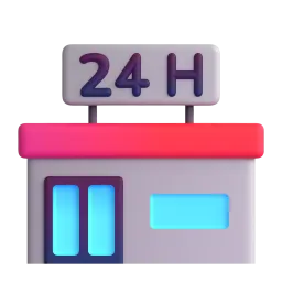 Convenience store Fluent 3D emoji