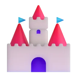 Castle Fluent 3D emoji