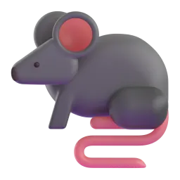 Rat Fluent 3D emoji