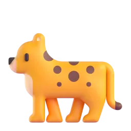 Macan Tutul Fluent 3D emoji