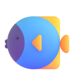 Tropical Fish Fluent 3D emoji