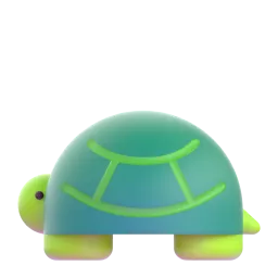 Rùa Fluent 3D emoji